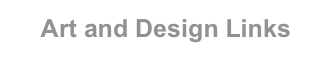 Art and Design Links